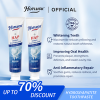 Hotluck HAP Toothpaste | Fluoride-Free Hydroxyapatite Formula for Strong Teeth & Whole Family Care | Cool Mint | 4.0oz