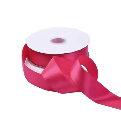 Solid Color Satin Ribbon, 1 Count 100 Yards Wide Ribbon, Gift Wrapping Ribbon for Baking Gift, Diy Flower Ribbon, Wedding Dec...