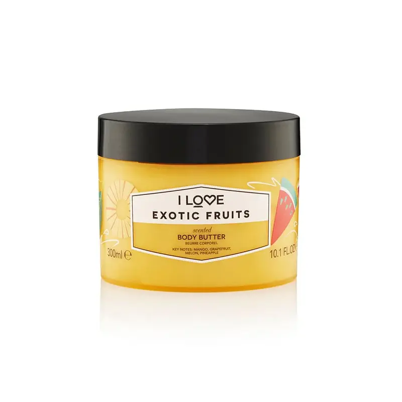 I Love Signature Collection Vegan Body Butter Moisturizing Exotic Fruits 330 ml