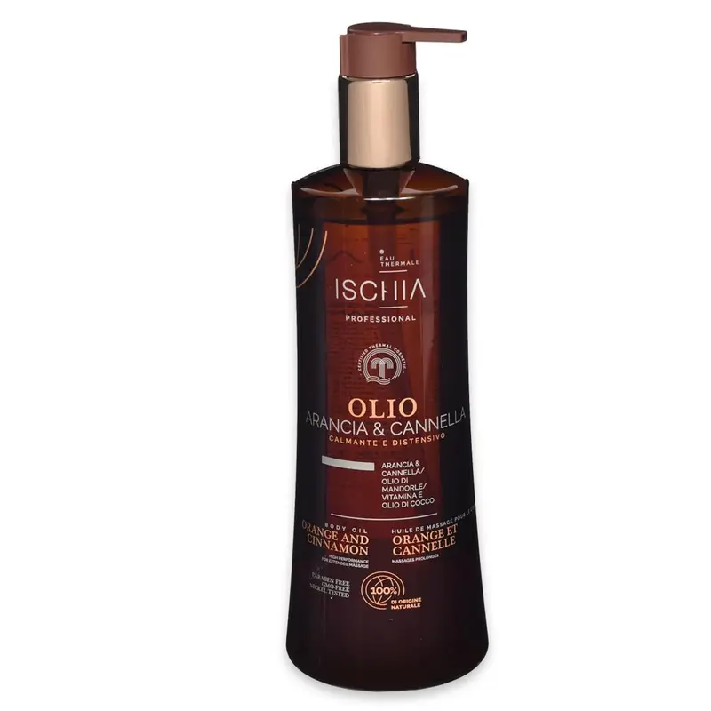 Ischia orange and cinnamon massage oil 500 ml
