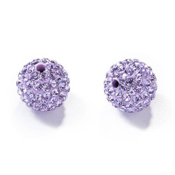 Pave Disco Ball Beads