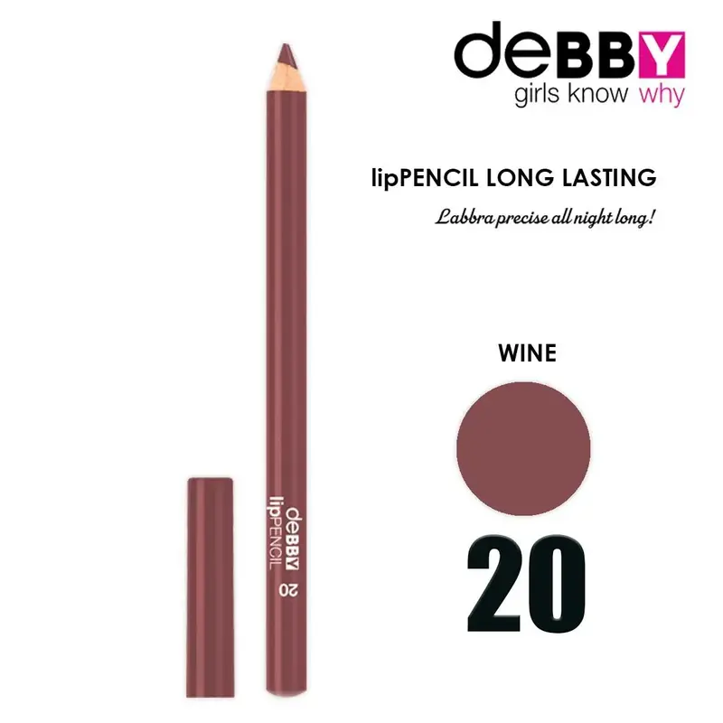 Debby long lasting lip pencil 20