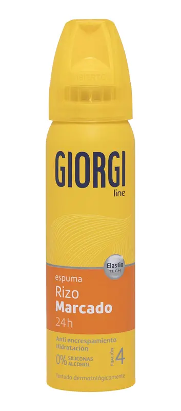 Giorgi Line Curly Marked Curls Fixing Mousse Curly Method N4 250ml