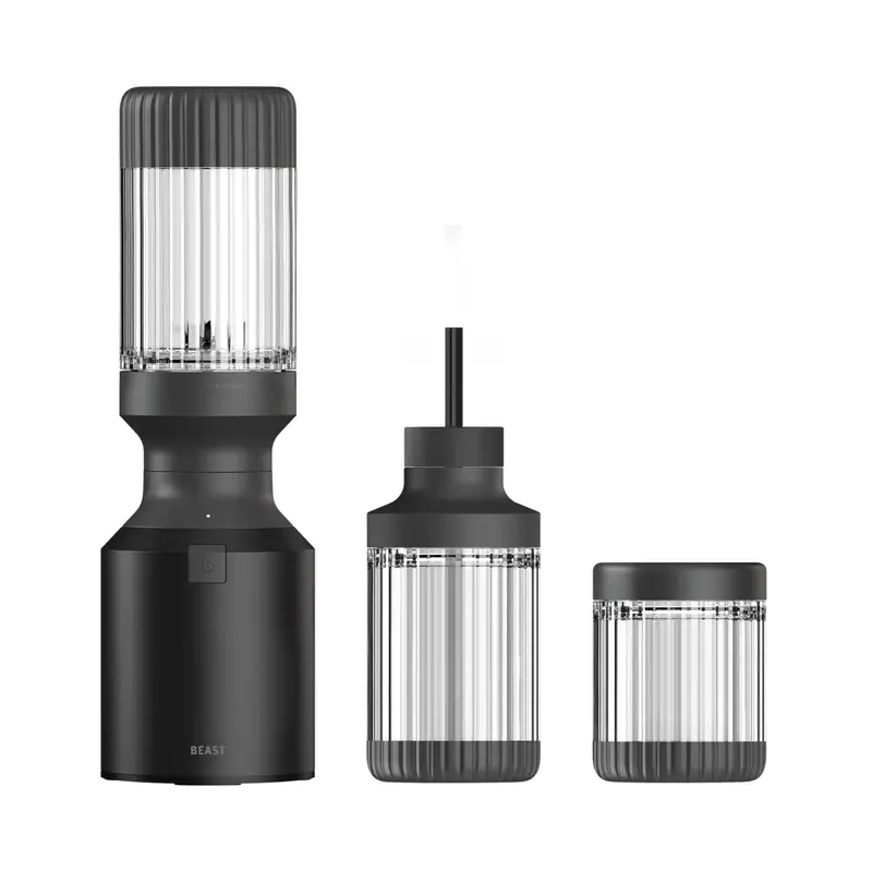 The Beast Mini Blender Plus | Mini Countertop Kitchen Blender | Blend Smoothies, Shakes, Sauces, Dips | Extra Vessels, Straw ...