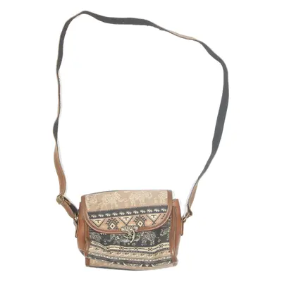 Mini Womens Crossbody Bag Beige Crazy Pattern