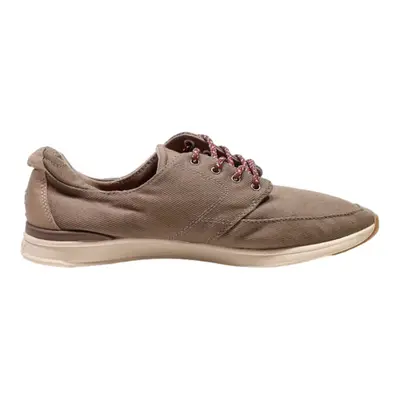 REEF Loafer Shoes Grey Canvas Womens UK 7