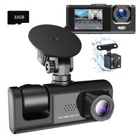 1080P Dash Cam with IR Night Vision, Loop Recording Car DVR Camera with 2 Inch IPS Screen, Wide Angle Dashboard Camera Record...
