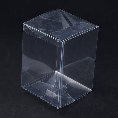 Rectangle Transparent Plastic PVC Box Gift Packaging