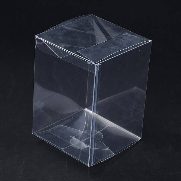 Rectangle Transparent Plastic PVC Box Gift Packaging