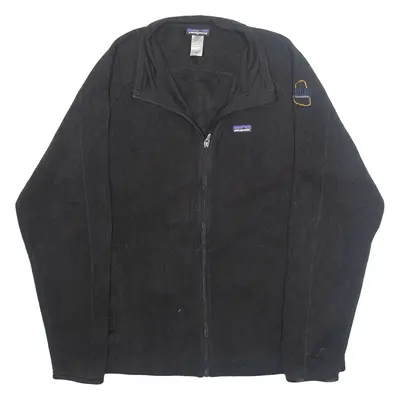 PATAGONIA Mens Fleece Jacket Black XL