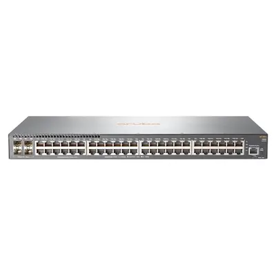HP JL355A#AC3 | Aruba 2540 Series 2540 48G 4SFP+ 48 x RJ-45 10/100/1000Base-T and 4 x SFP+ Ports Layer 2 Managed Gigabit Ethe...