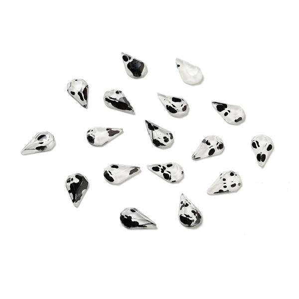 Spot Pattern Resin Cabochons