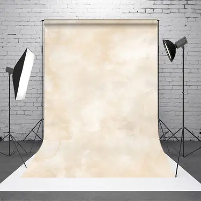 Aperturee Light Yellow Marble Abstract Photography Backdrop - Aperturee