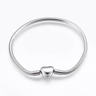 Tarnish Resistant 304 Stainless Steel European Style Chains Bracelet Making