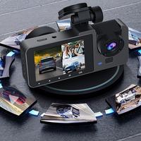 Dash Camera for Cars,4K Full UHD Car Camera Front Rear with Free 32GB SD Card,Built-in Super Night Vision,2.0'' IPS Screen,17...