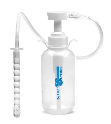 Pump Action Enema Bottle With Nozzle