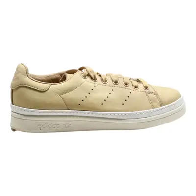 ADIDAS Sneaker Trainers Beige Leather Mens UK 7.5