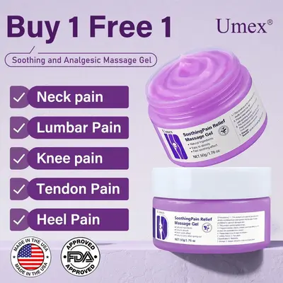 【Buy 1 Get 1 Free】 High-Performance Joint & Bone Gel | Supports Back, Neck, Feet, and Hands | Relieves Pain & Offers Mois...