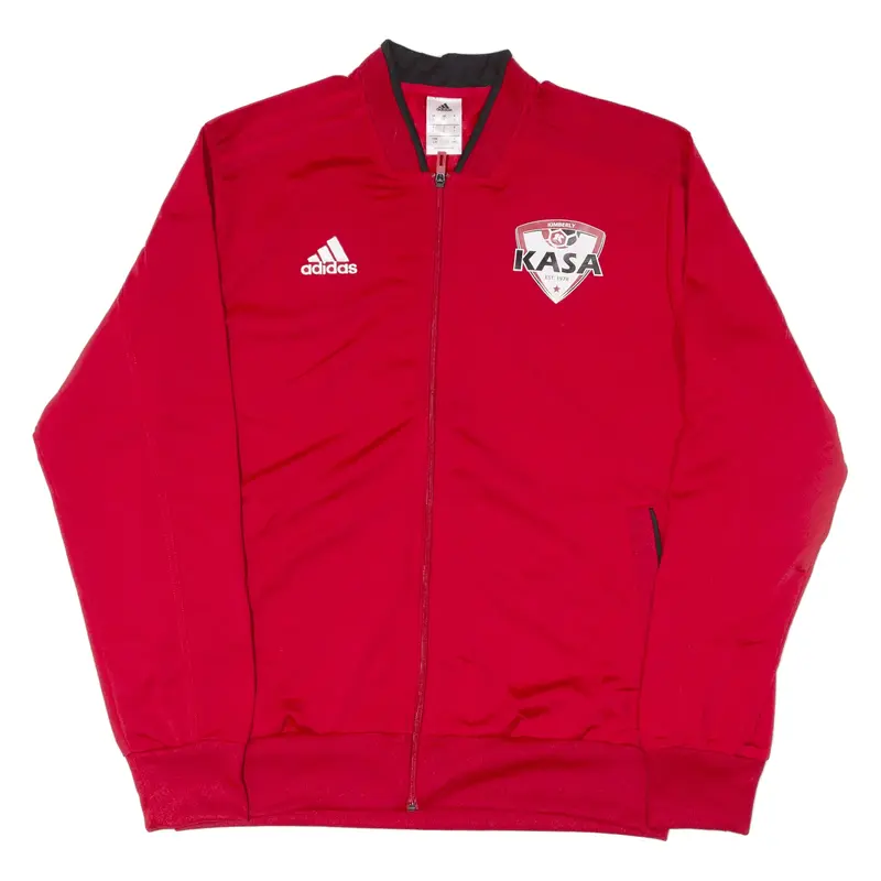 ADIDAS Kimberly Area Soccer Association Track Jacket Red Mens L