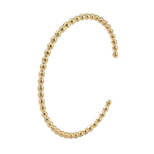 Ion Plating(IP) 304 Stainless Steel Cuff Bangles for Women