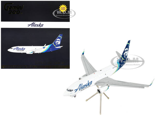 Boeing 737-700BDSF Commercial Aircraft with Flaps Down \