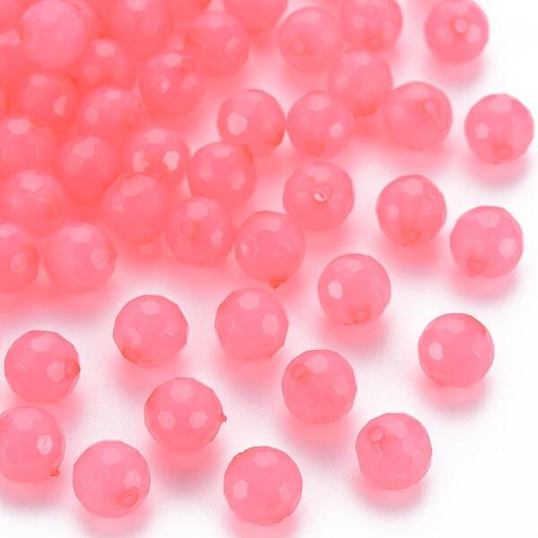 Transparent Acrylic Beads