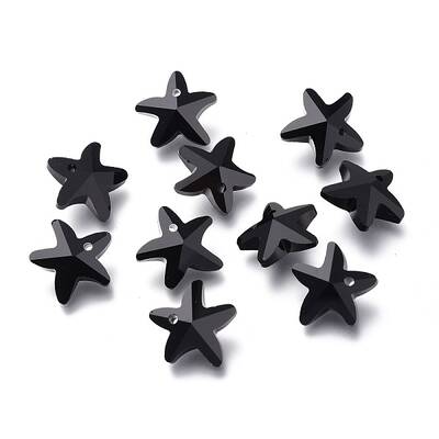 Faceted Glass Charms