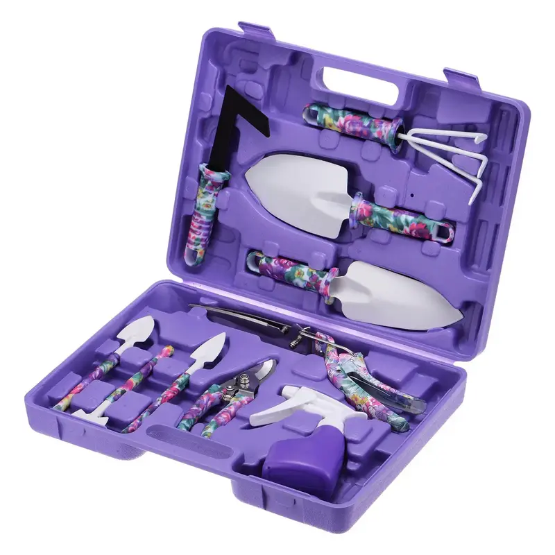 Garden Tool Set, Garden Planting Tool Set with Storage Box, Gardening Tool Kit for Men and Women, Garden Tools for Planting, ...