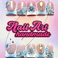 Flower Decor Fake Nails with Nail File & Tape, 10pcs/set Y2K Style Press on Nails for Women & Girls DIY Nail Art, Elegant Sti...