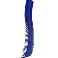 JIGGSAWMILLIONS Blue Curved Comb - All Purpose Combs, All Hair Types, Detangling & Styling Comb hair brush
