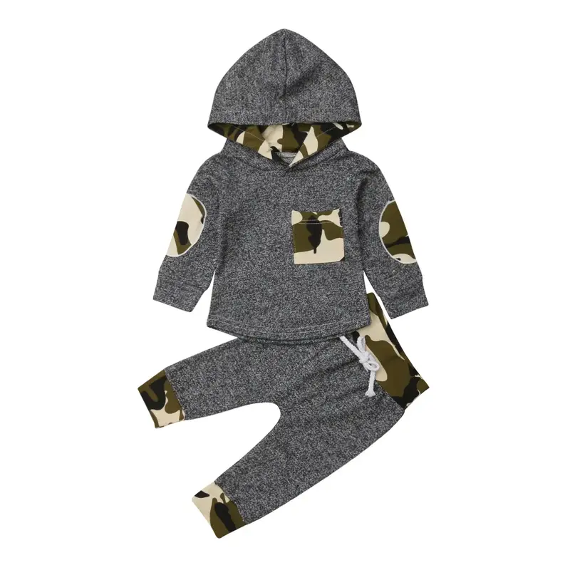 LAGKIYOJ Toddler Infant Baby Boy Girls Clothes Hoodie Fall Winter Sweatsuit Pants Gender Neutral Long Sleeve Outfit Set