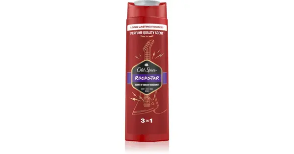 Old Spice RockStar shower gel for men for face, body and hair 400 ml