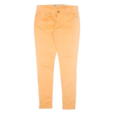 LEVI'S 535 Womens Trousers Pink Slim Skinny W32 L32