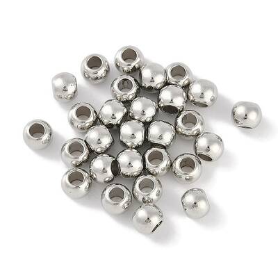 CCB Plastic Round Beads