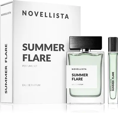 NOVELLISTA Summer Flare set for women Eau de Parfum 75 ml + Eau de Parfum 10 ml