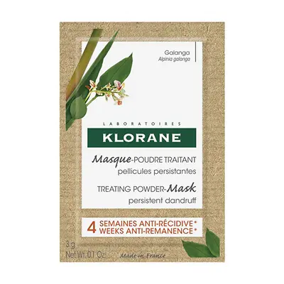 Klorane Maschera Per Capelli Contro La Forfora (Maschera In Polvere Trattante) 8 X 3 G