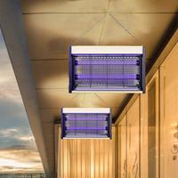 wall-bug zaaper 2-pack 3200V Indoor and Outdoor Mosquito Killer Lamp with Hanging Chainwith Removable Collection Tray USB for...