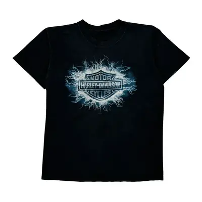 Arizona Harley Davidson Graphic T-Shirt - Large Black Cotton