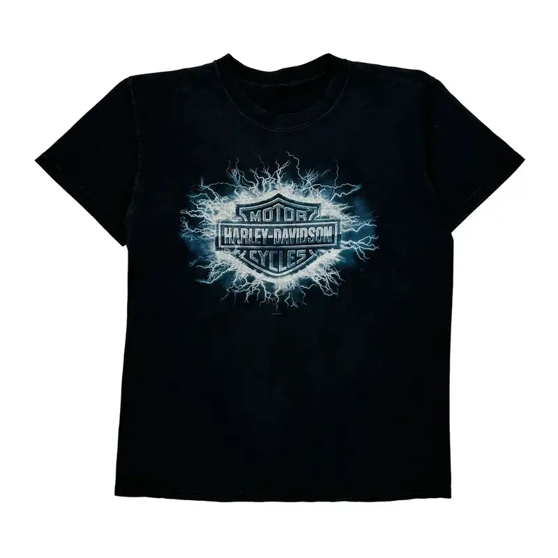 Arizona Harley Davidson Graphic T-Shirt - Large Black Cotton