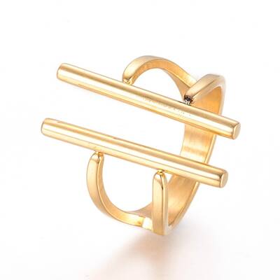 Unisex 304 Stainless Steel Finger Rings
