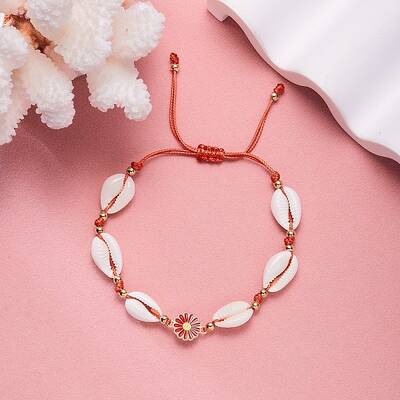 Bohemian Shell Braided Bead Bracelets
