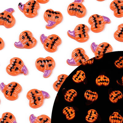 Helloween Theme Luminous Resin Decoden Cabochons