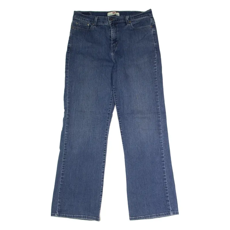 LEVI'S Womens Jeans Blue Slim Bootcut W32 L30