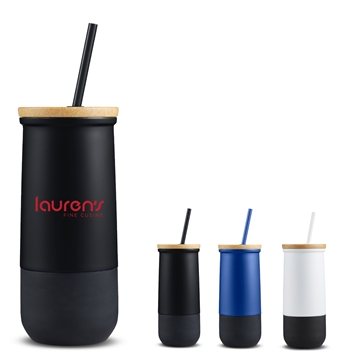 24 Custom 20oz Intrigue Vacuum Straw Tumbler - Insulated & ...
