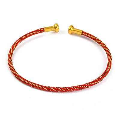 Braided Carbon Steel Wire Bracelet Making