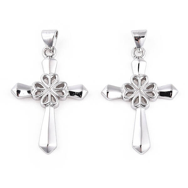 Rhodium Plated 925 Sterling Silver Pendants