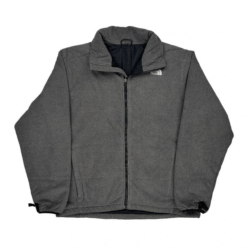 The North Face Fleece Jacket - XL Grey Polyester