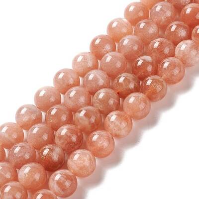 Natural Sunstone Beads Strands