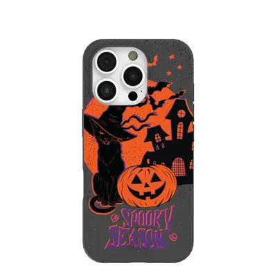 Black Spooky Szn iPhone 16 Pro Case