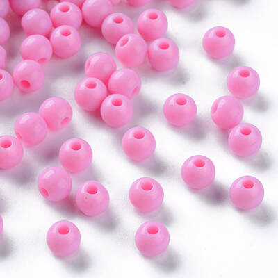 Opaque Acrylic Beads